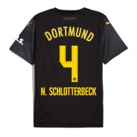 Borussia Dortmund Nico Schlotterbeck #4 Vonkajší futbalový dres 2024-25 Krátky Rukáv